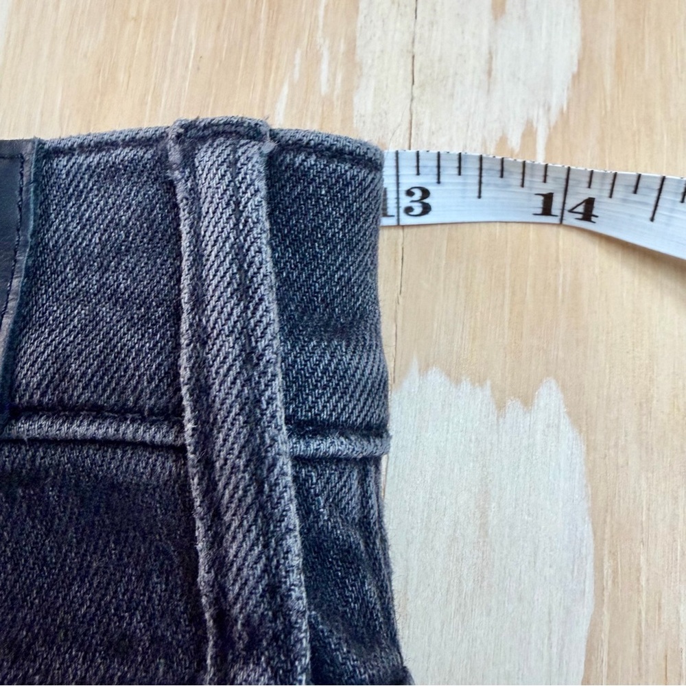 Madewell The Perfect Vintage Jean Black Wash High Rise Size 23 - Picture 10 of 12